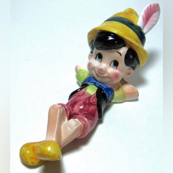 Enesco Other - Enesco 1960s Ceramic Pinocchio Figurine Disney Collection